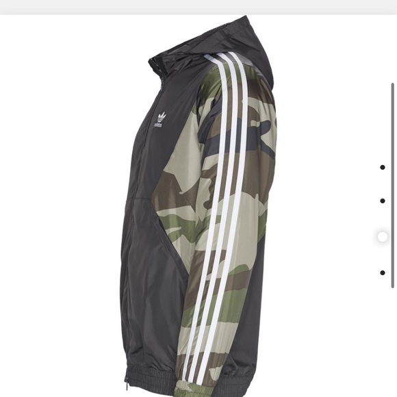 Adidas Camo Windbreaker - Picture 3 of 5